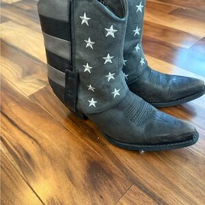 Durango Black and Charcoal Boots